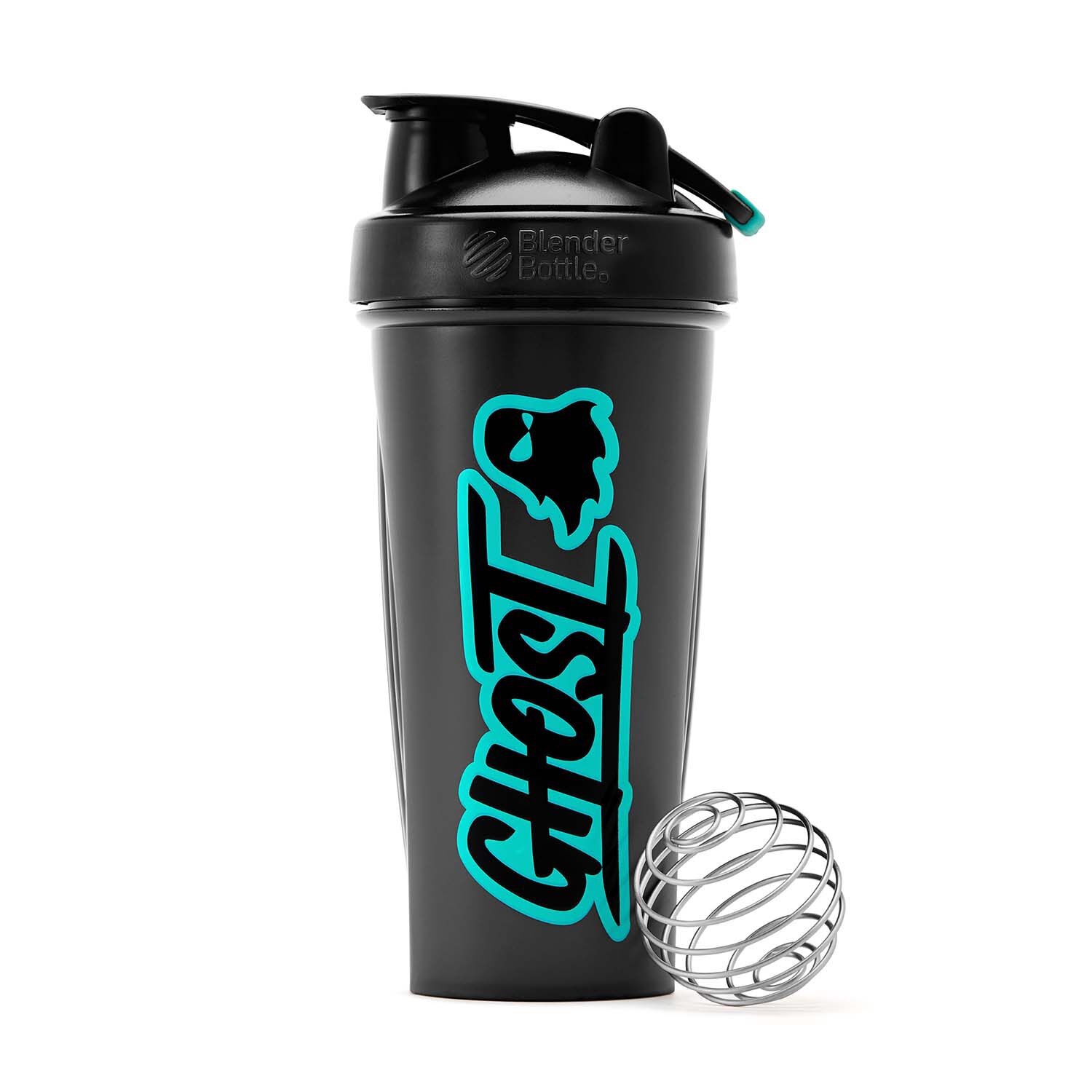 527954 GHOST® Grab a GHOST Protein Shaker Bottle Hyperteal at GNC to